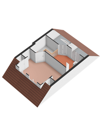 Floorplan - Rembrandt van Rijnstraat 29, 3751 VH Bunschoten-Spakenburg